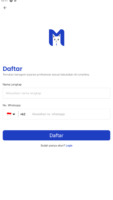 Form pendaftaran