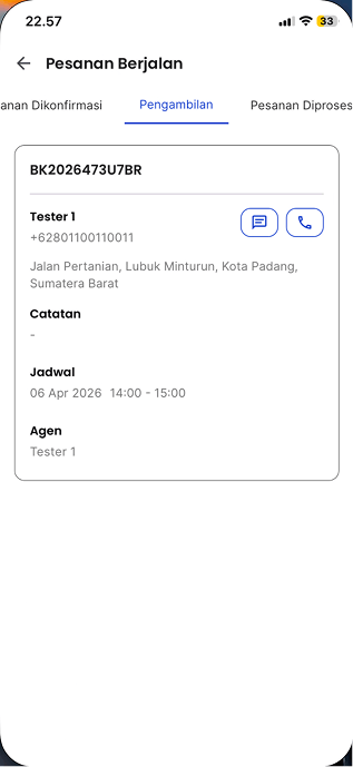 Tab Pengambilan